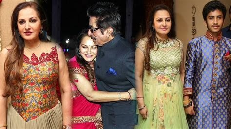 jaya prada children& 39|Jaya Prada shares rare moments with her son in New York, .